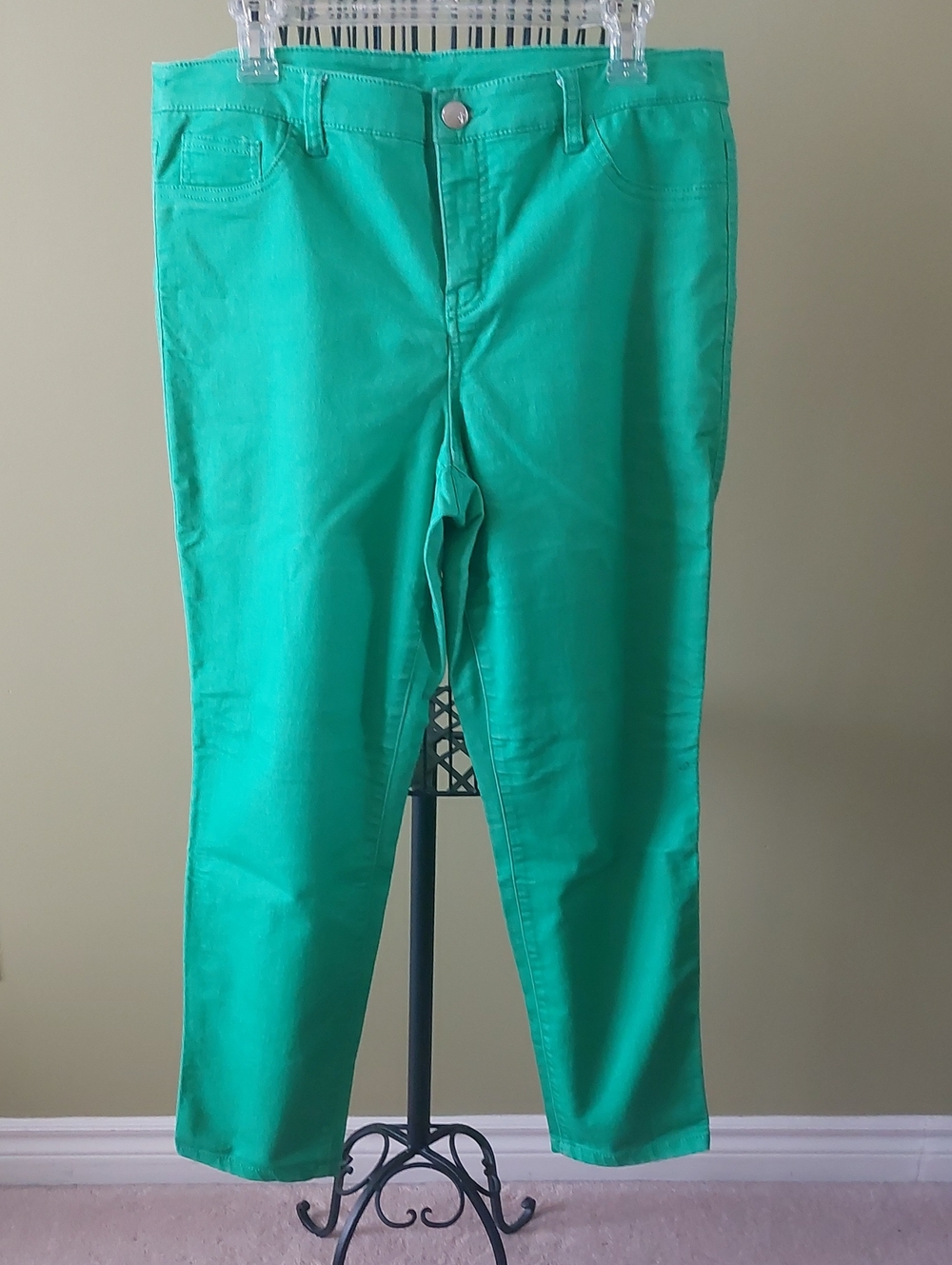 Style & Co. Bright Teal Green Women's Jeans